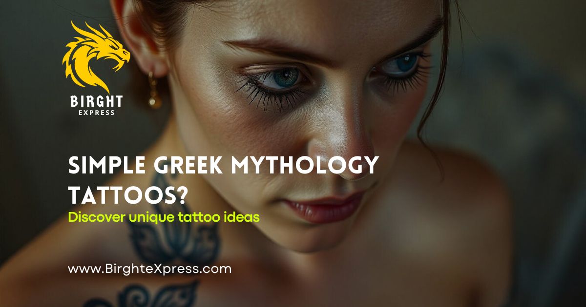 Simple Greek Mythology Tattoos?